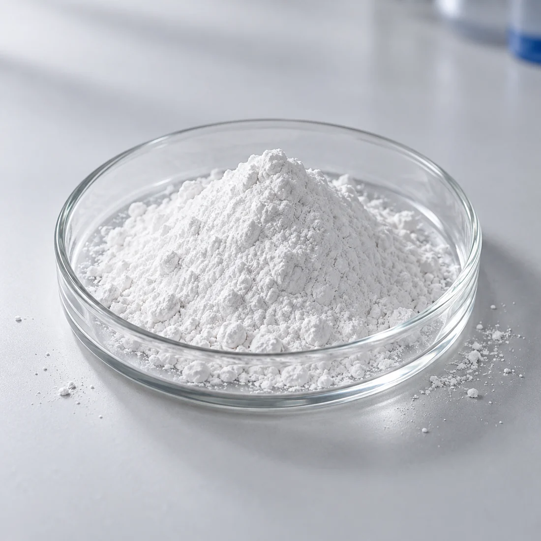 Powder material specimens; appearance reference